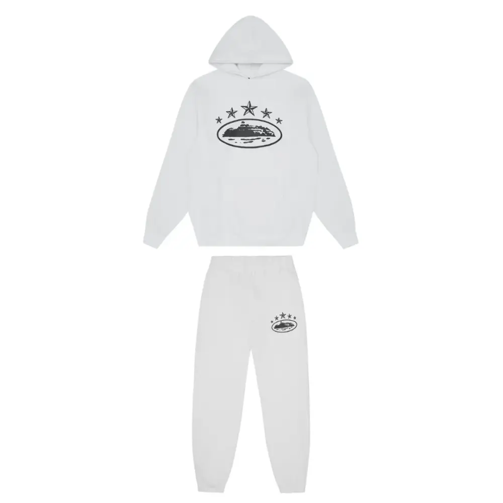 5 Starz White Tracksuit