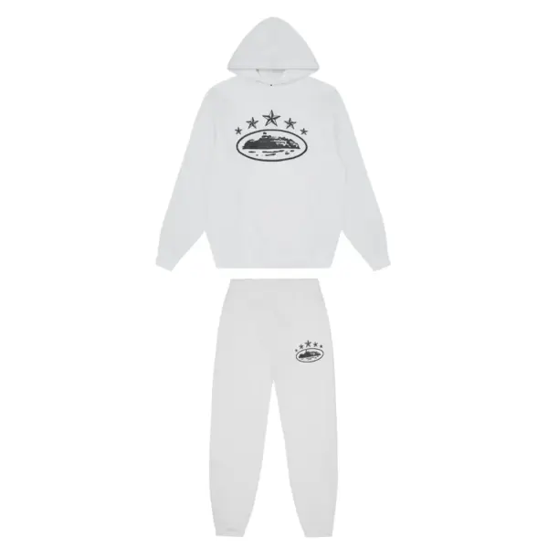5 Starz White Tracksuit