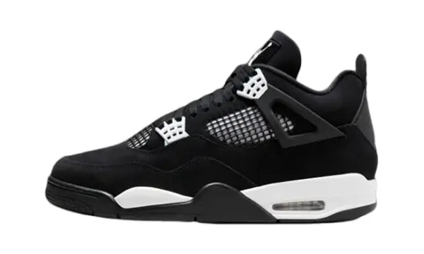 Jordan retro 4 blancas y negras