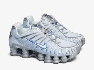 Nike shox Tl Plateadas y Azules