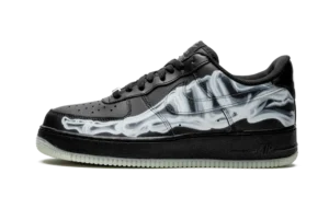 AF1 Low Black Skeleton
