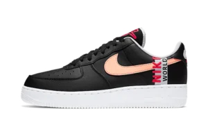 AF1 Pack Black Flash Crimson