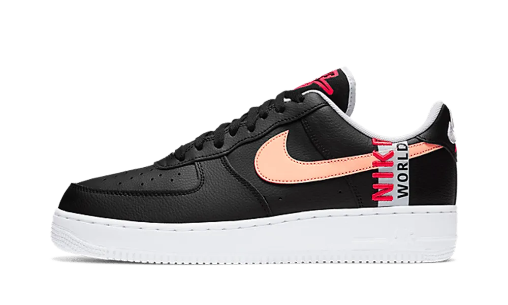 AF1 Pack Black Flash Crimson