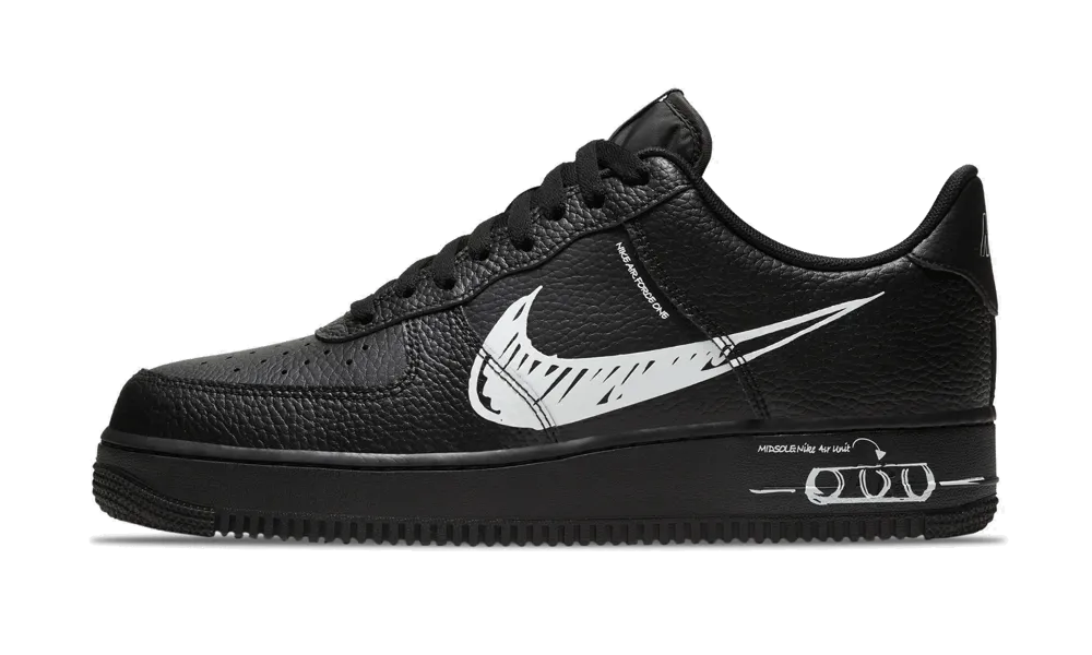 AF1 Sketch Black