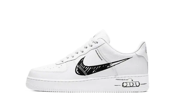 AF1 White Black