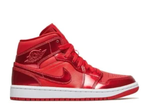 AIR JORDAN 1 MID ‘UNIVERSITY RED POMENEGRATE’