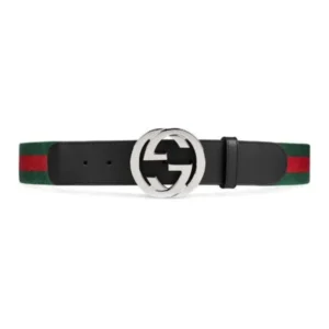 Belt Gucci GG Stripe Black GC010