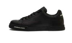 Calfskin nappa Portofino sneakers Black