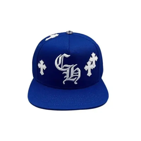 cap-chrome-hearts-cross-patch-blue-ch120.webp Cap Chrome Hearts Cross Patch Blue CH120
