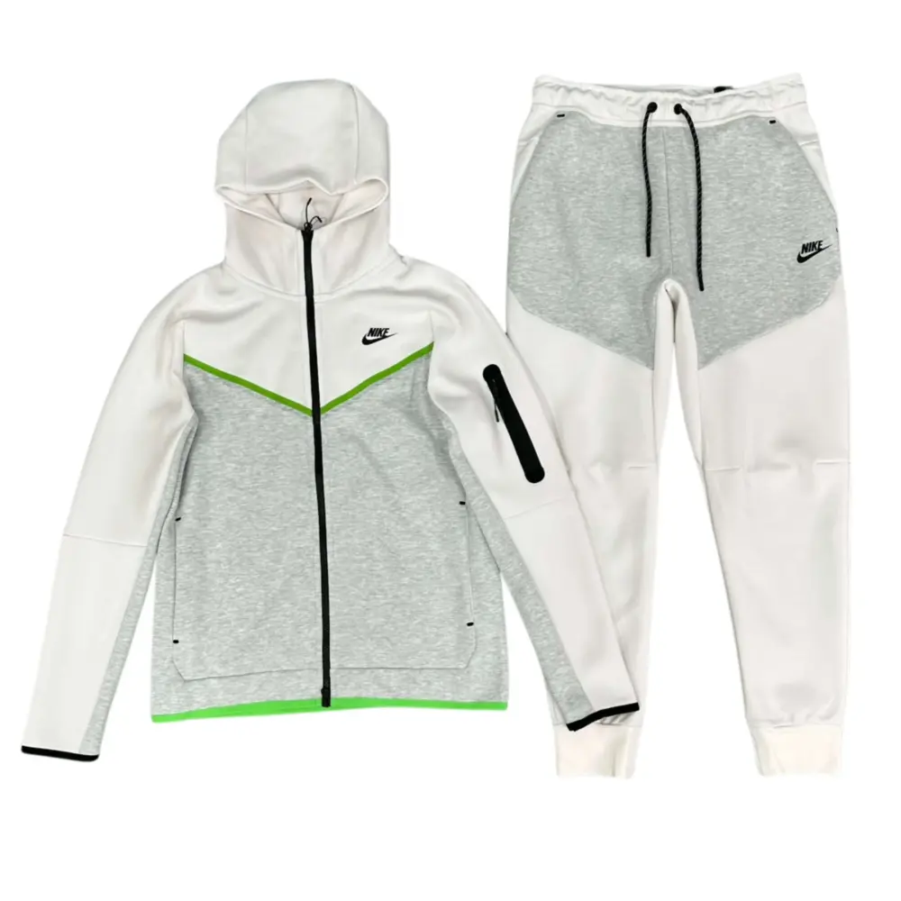 Nike Tech Fleece «Blanco Gris» Algodón Real