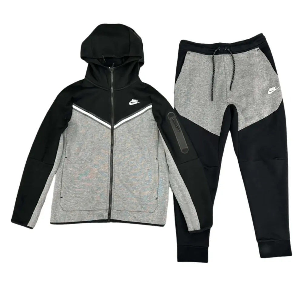 Nike Tech Fleece «Negro Gris» Algodón Real