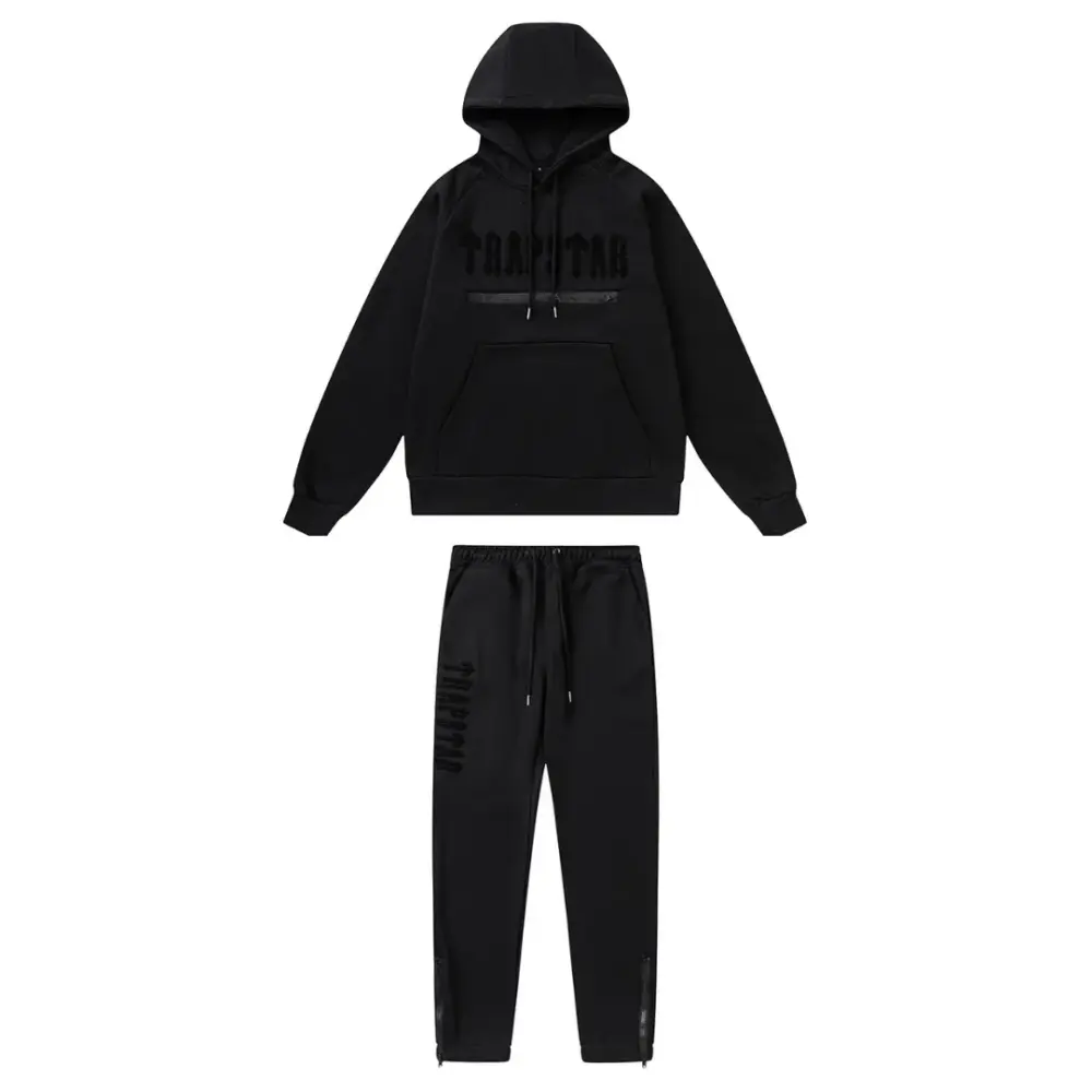 Decoded 2.0 Hooded Triple Black Tracksuit
