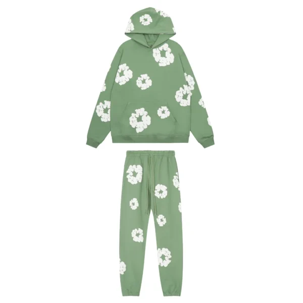 Denim Trs Green Tracksuit