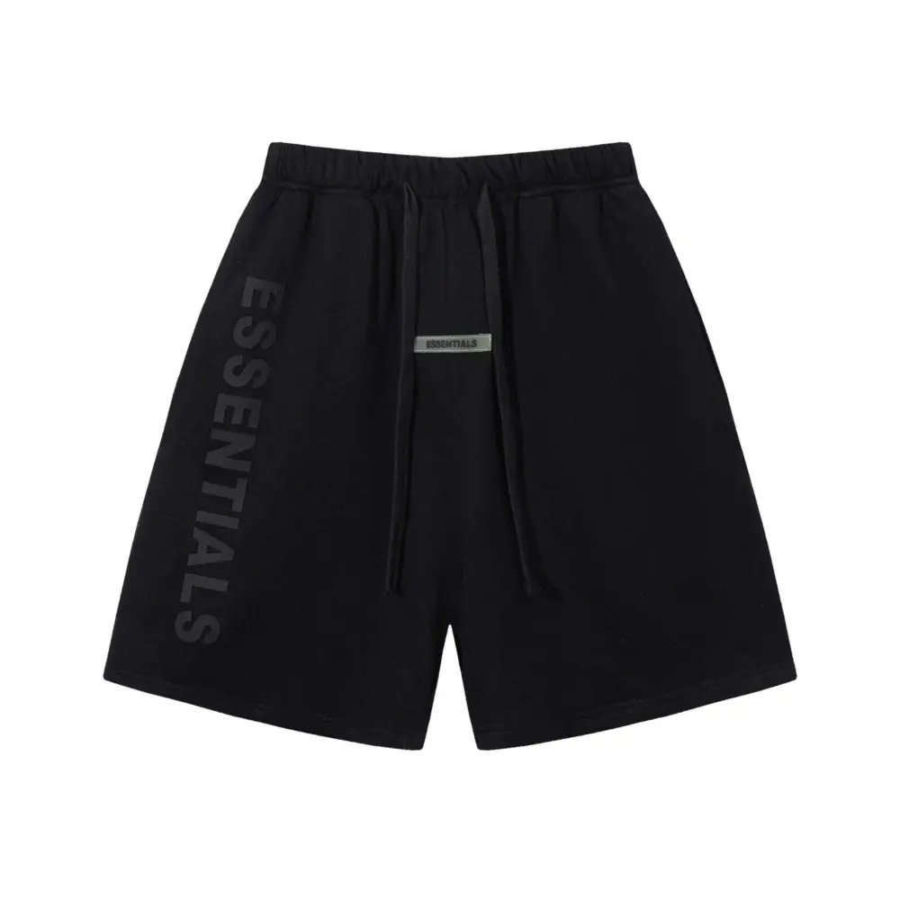 Essentials Black Shorts