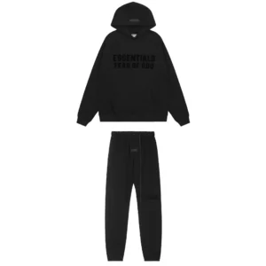 Essentials Fear of God Black Tracksuit