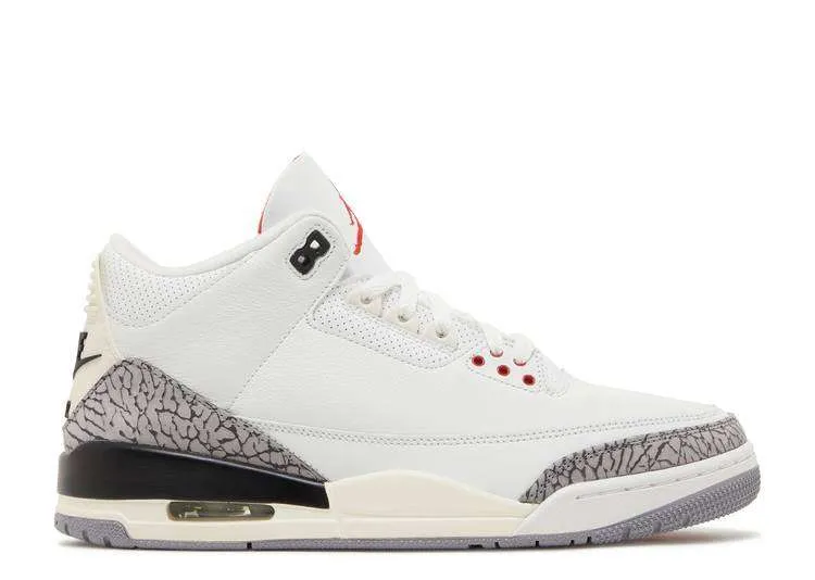 JORDAN RETRO 3 ‘WHITE CEMENT REIMAGINED’