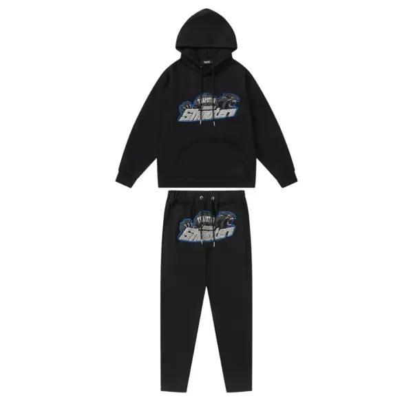 London Shooters Black Blue Tracksuit