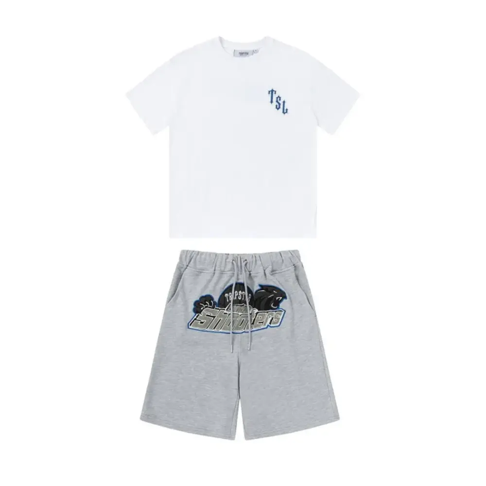 London Shooters White Short Set