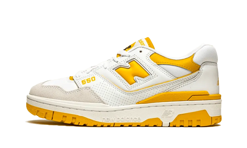 NB 550 Sea Salt Varsity Gold