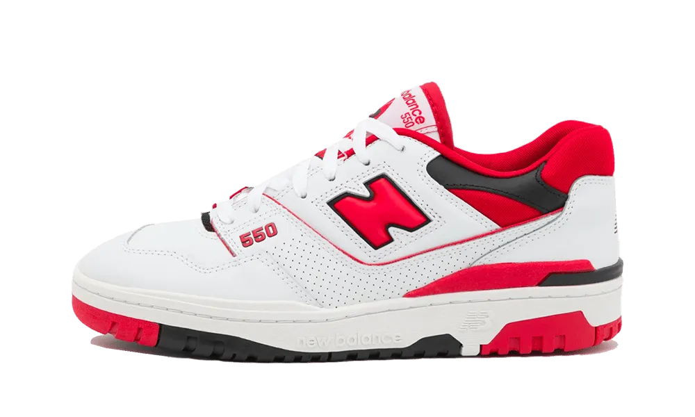 NB 550 White Red