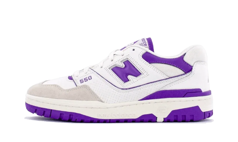 NB550 White Purple