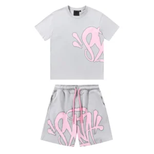 Syna World Grey Pink Short set