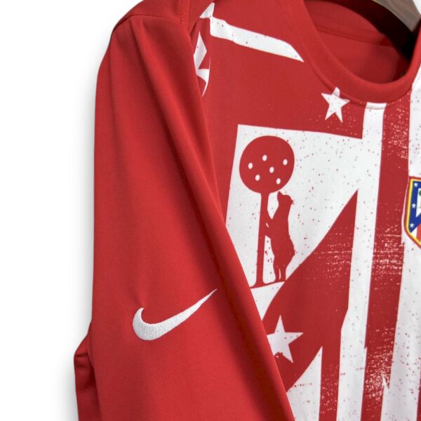 Camiseta Atletico de Madrid 2025-2026 Prepartido Local Manga Larga