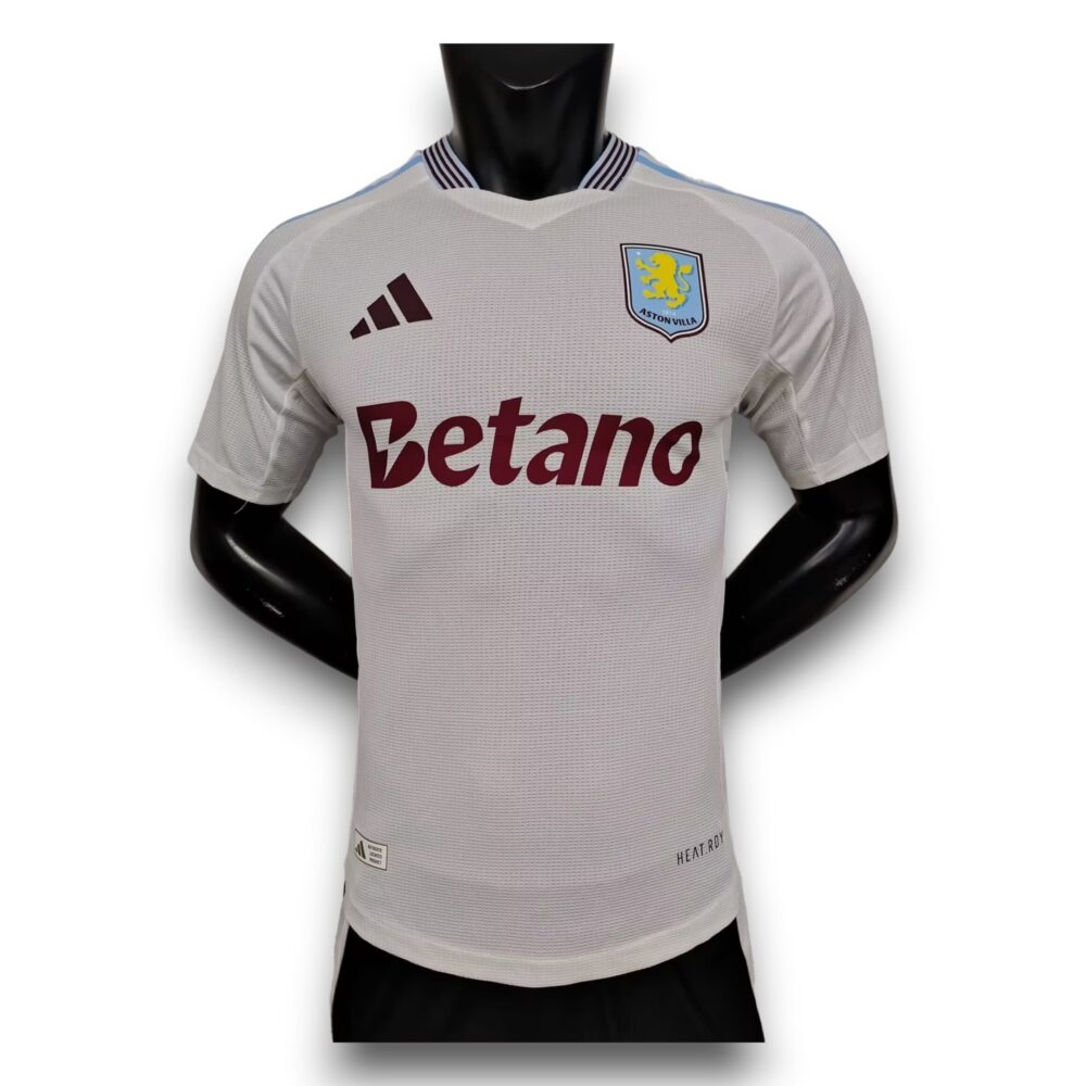 Camiseta Aston Villa 2024-2025 Visitante – Version Pro Player