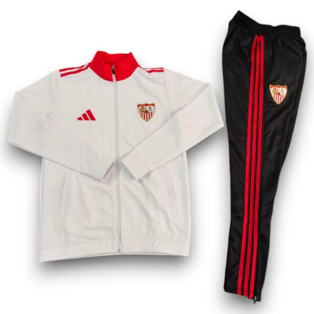 Chándal Sevilla Local 2025-2026 – Cremallera