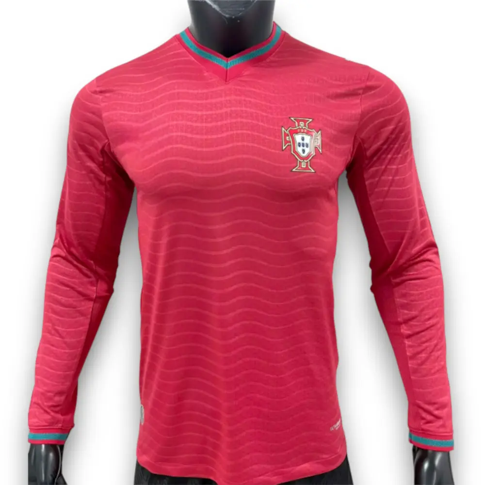 Camiseta Portugal 2026 Local Manga Larga