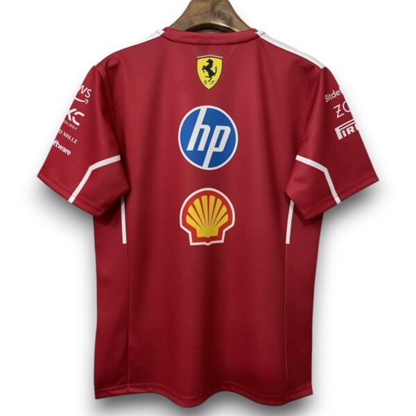 Camiseta Ferrari F1 2025 Scuderia – Colección Tifosi Rojo Racing