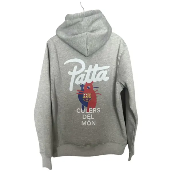 Sudadera Barcelona Gris – Sudadera Adulto
