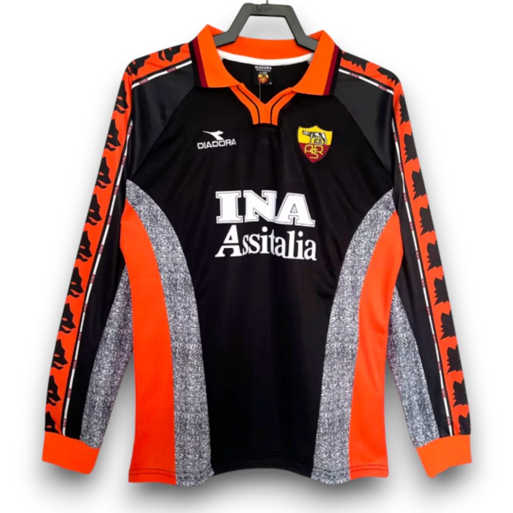 2ea52a9b.jpg Camiseta AS Roma 1998-1999 Alternativa Manga Larga