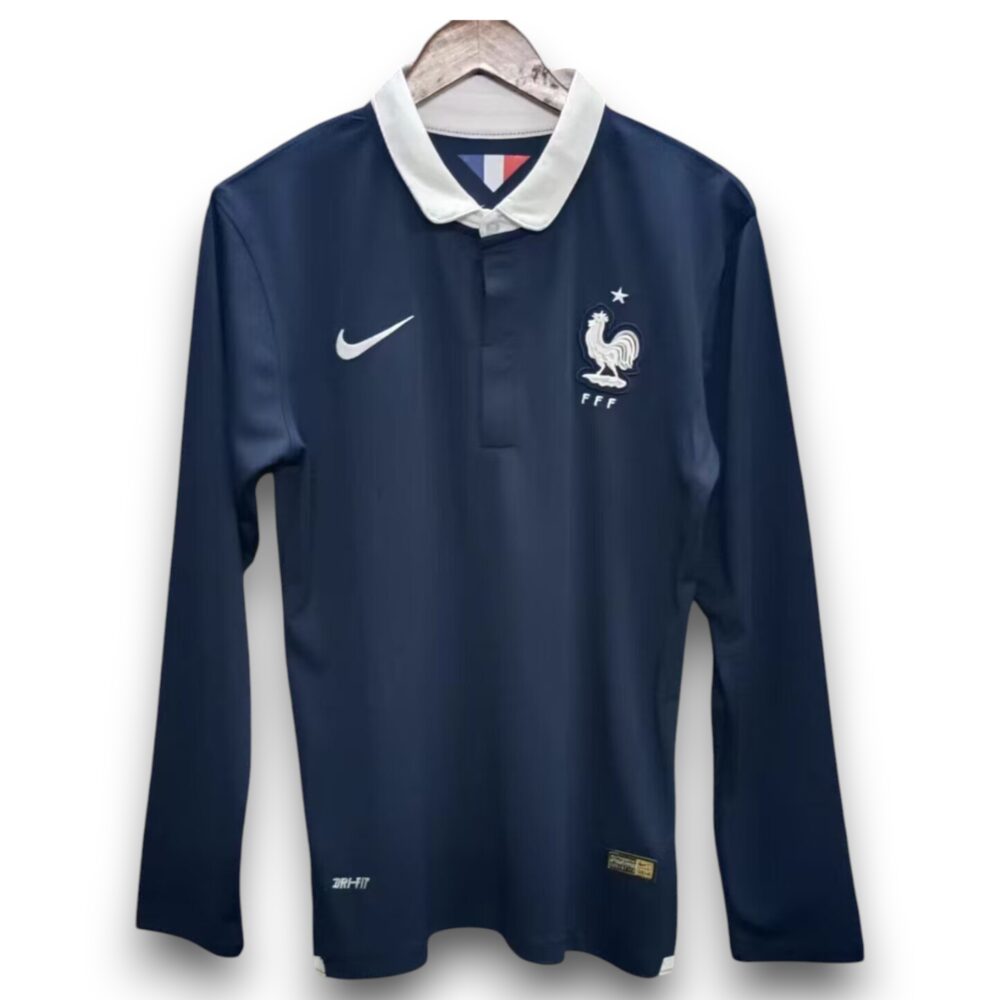 371233e3-Photoroom.jpg Camiseta Francia 2014 Local Manga Larga