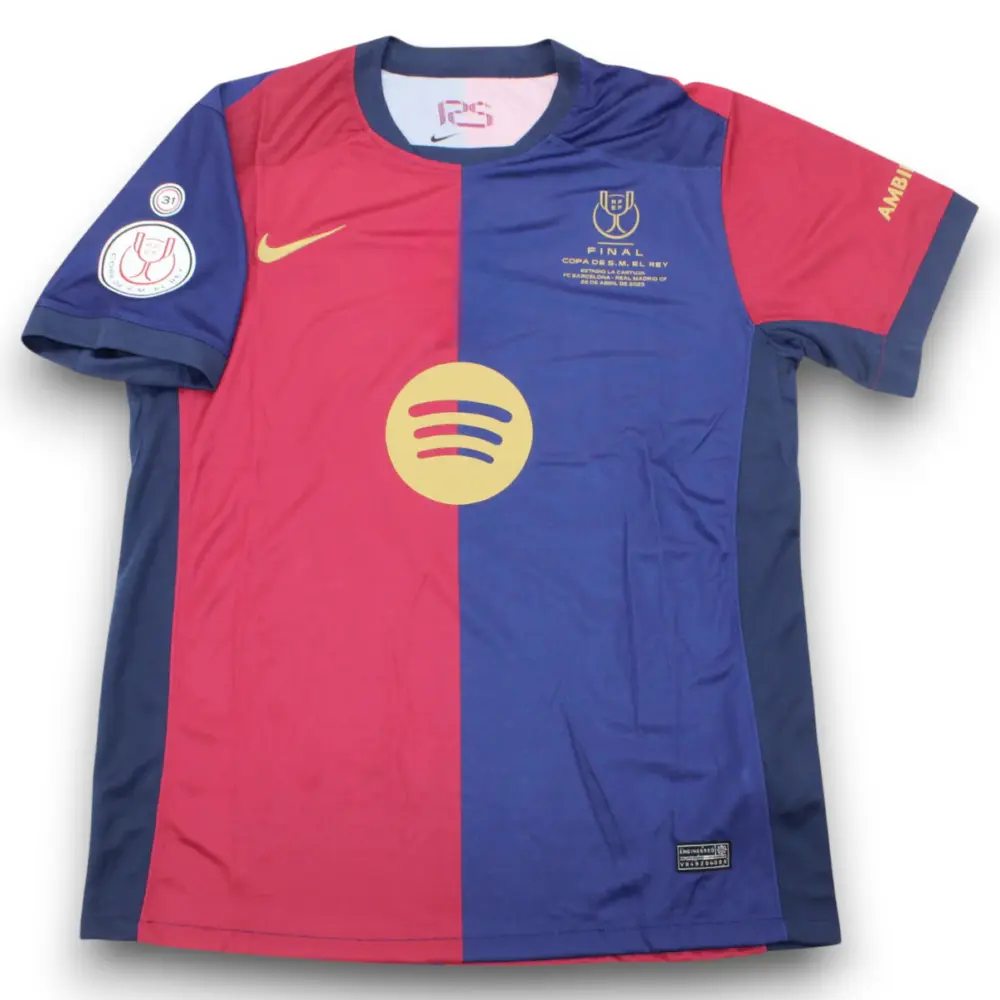 Camiseta Barcelona Final Copa del Rey 2024-2025