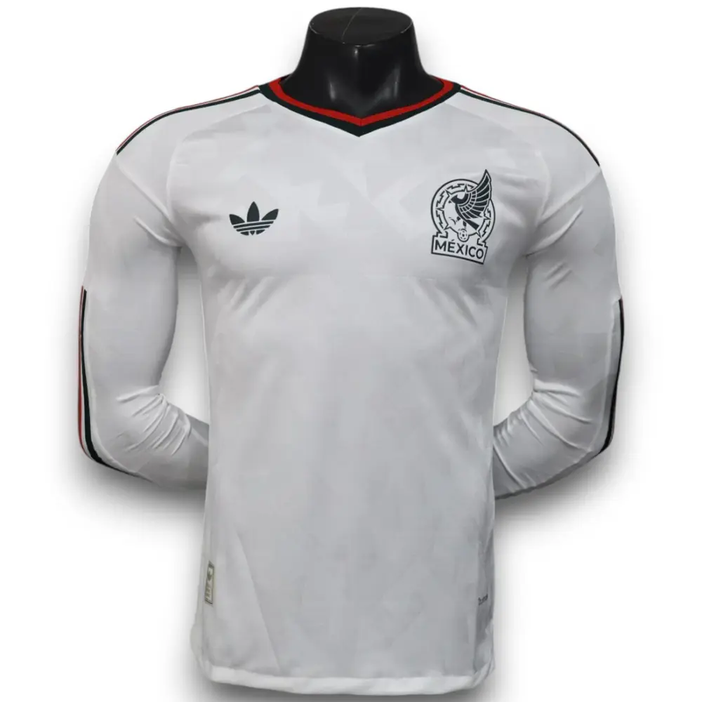 Camiseta México 2025-2026 Visitante Manga Larga – Version Pro Player