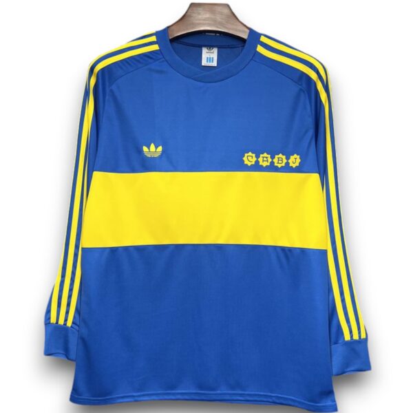 Camiseta Boca Juniors 1981 Local Manga Larga
