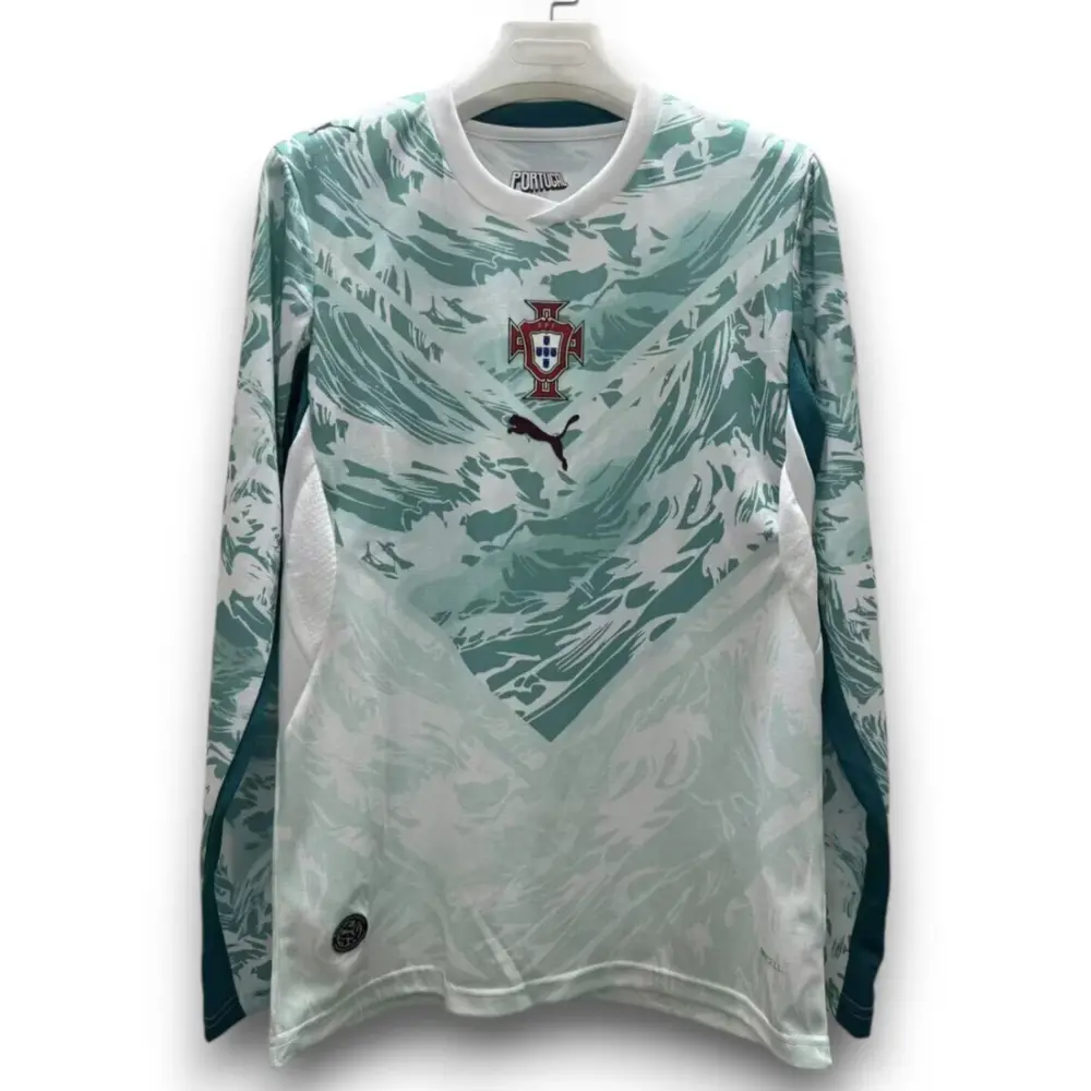 Camiseta Portugal 2026 Visitante Manga Larga