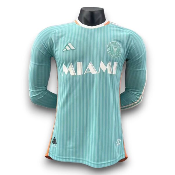 Camiseta Inter de Miami 2024-2025 Alternativa Manga Larga – Version Pro Player