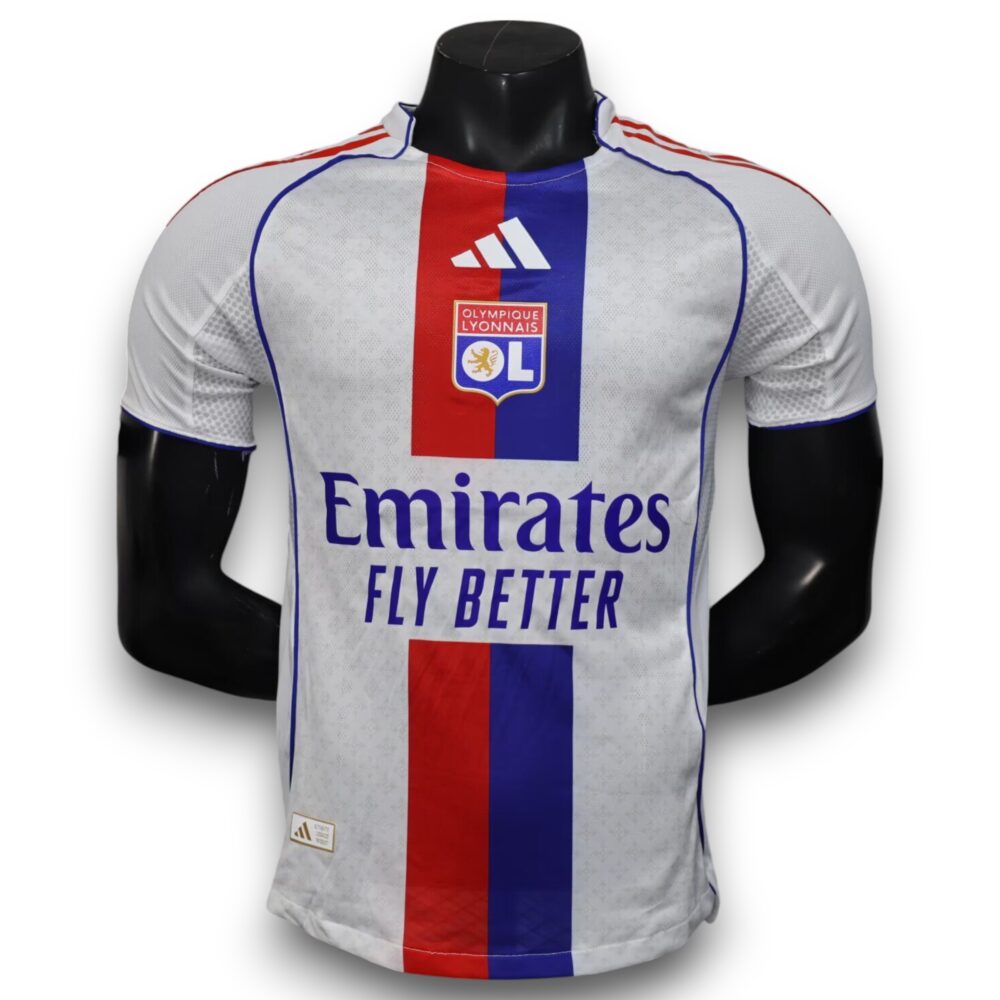 Camiseta Olympique Lyon 2025-2026 Local – Version Pro Player
