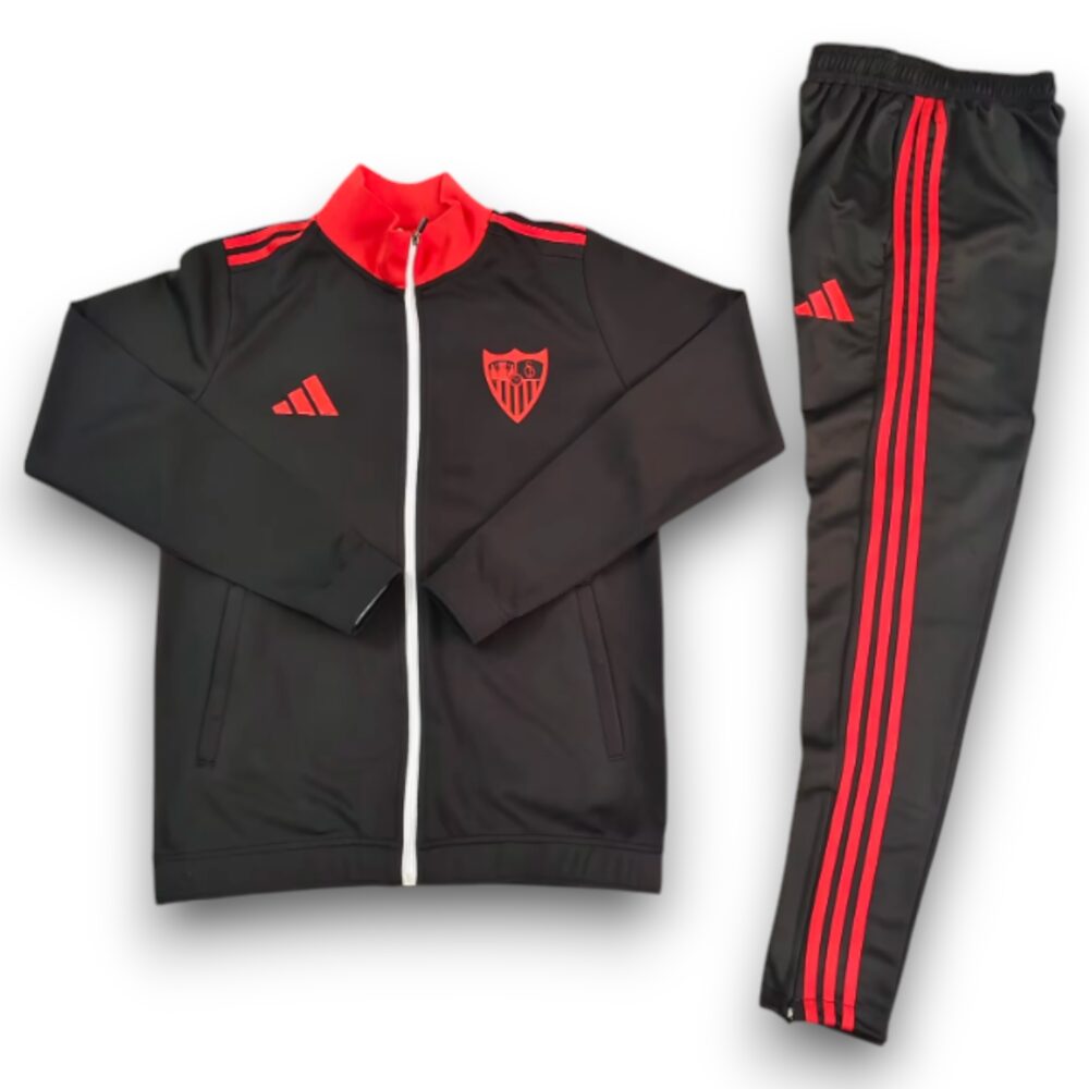 Chándal Visitante Sevilla 2025-2026 – Cremallera