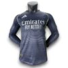 Camiseta Real Madrid 2025-2026 Visitante Manga Larga – Version Pro Player