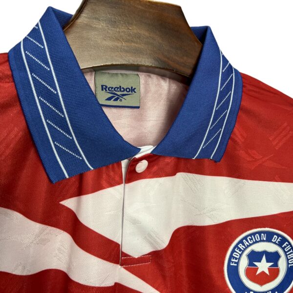 Camiseta Chile 1998 Local – Manga Larga