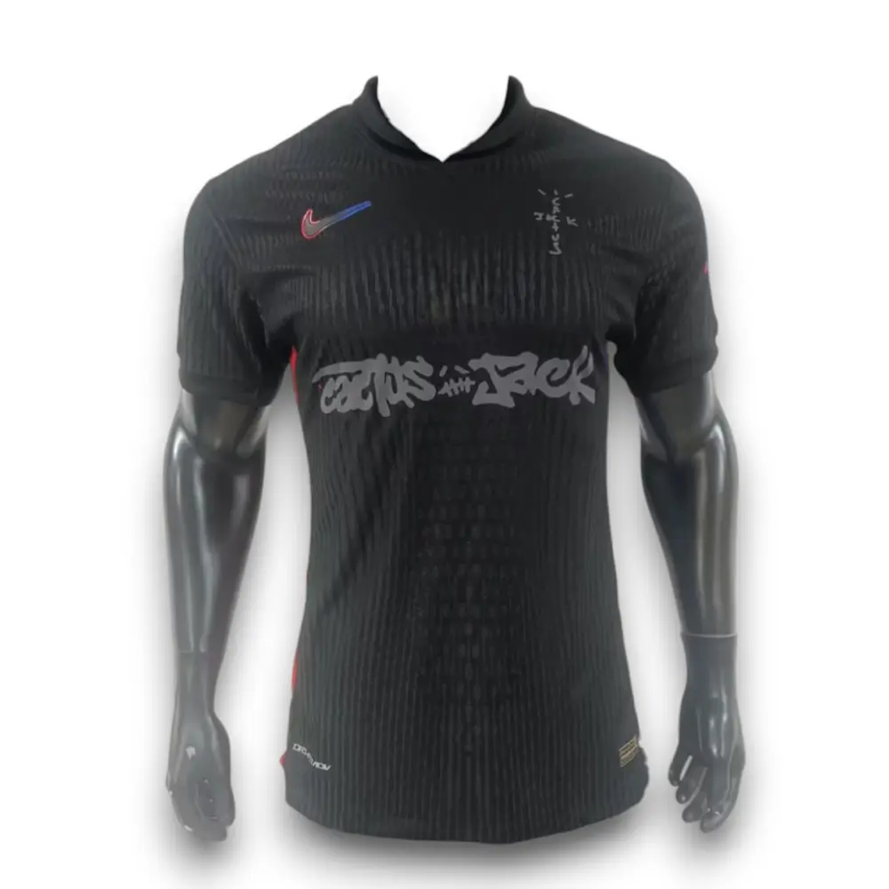 Camiseta Barcelona x Travis Scott 2024-2025 Visitante – Version Pro Player