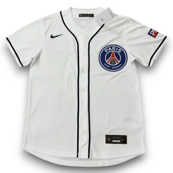 Camiseta París 2025-2026 Beisbol Blanca