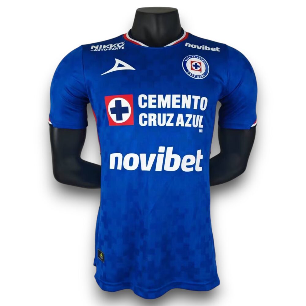 Camiseta Cruz Azul 2025-2026 Local – Version Pro Player