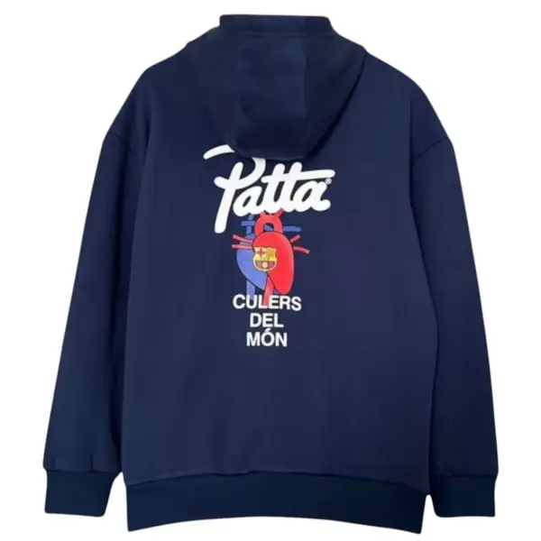 Sudadera Barcelona Azul – Sudadera Adulto