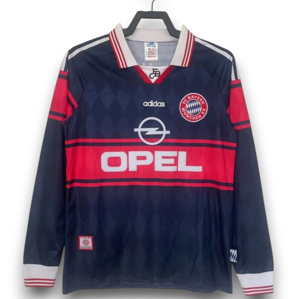 Camiseta Bayern Múnich 1997-1998 Local Manga Larga