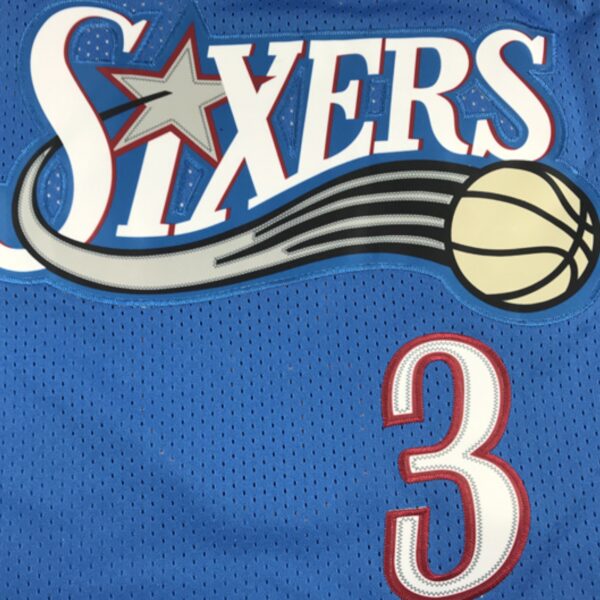 Camiseta NBA Philadelphia 76ers, Allen Iverson – Mitchell & Ness Blue