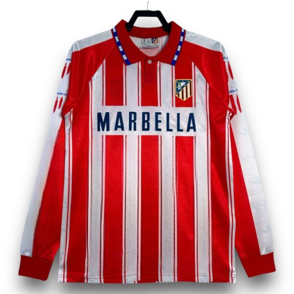 Camiseta Atletico de Madrid 1994-1995 Local Manga Larga
